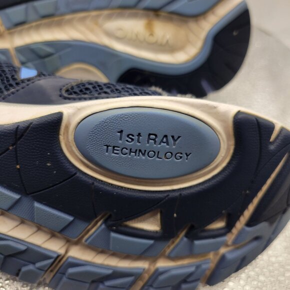 Vionic Womens Satima Sneakers 1st Ray Technology Navy Blue Mesh Comfort Shoes 9 - Picture 2 of 10